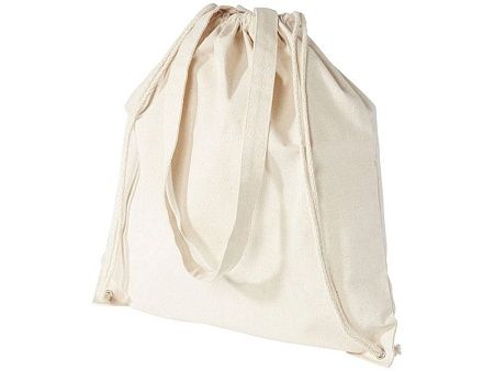 Рюкзак со шнурком Flin из хлопка 240 г/м²