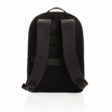 Рюкзак для ноутбука Swiss Peak Deluxe из экокожи (без ПВХ)
