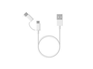 Кабель Mi 2-in-1 USB Cable Micro-USB to Type C, 30 см