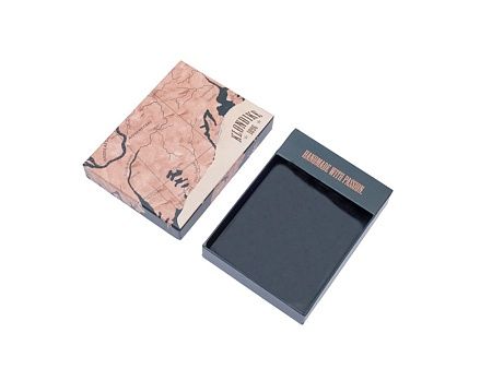 Бумажник KLONDIKE Dawson темно-коричневый