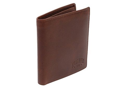 Бумажник KLONDIKE Dawson темно-коричневый
