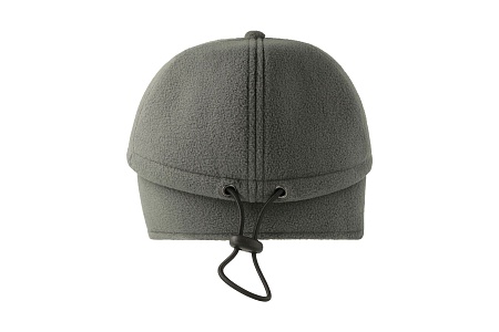 Бейсболка "SNOW FLAP STOPPER-S", тёмно-серый, 100% переработанный полиэстер, 230 г/м2