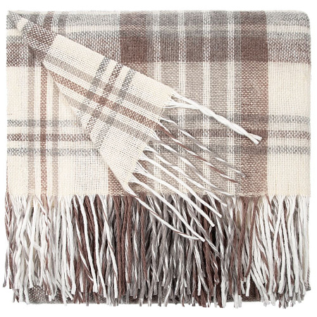 Плед «Берген», бежевый