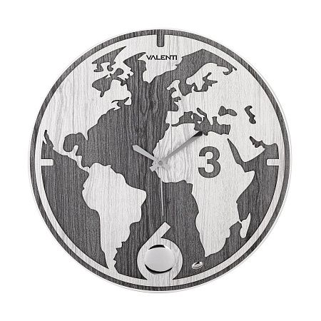 Часы настенные Карта мира