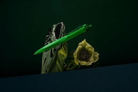 Ручка шариковая Prodir QS20 PMT-T, зеленая