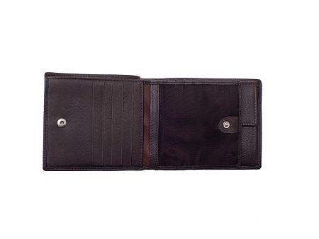 Бумажник KLONDIKE Claim темно-коричневый