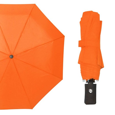 Автоматический противоштормовой зонт Vortex, оранжевый 