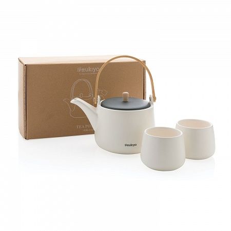 Набор керамический чайник Ukiyo с чашками