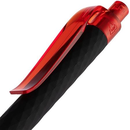 Ручка шариковая Prodir QS01 PRT-T Soft Touch, красная