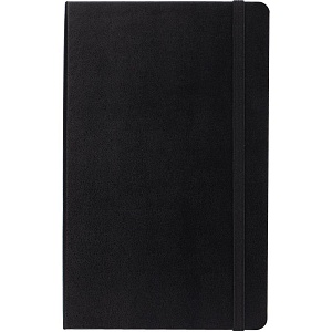 Записная книжка Moleskine Classic Large, без линовки, черная