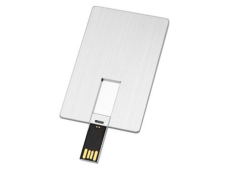 USB-флешка на 16 Гб Card Metal в виде металлической карты