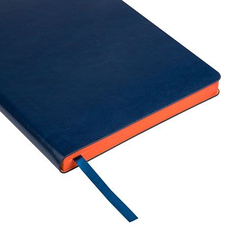 Ежедневник Portobello Trend, River side, недатированный, синий/оранжевый (без упаковки, без стикера)
