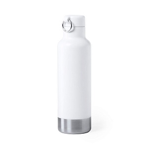 Бутылка для воды PERNAL, нержавеющая сталь, 750мл, белый