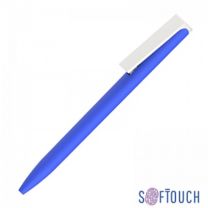Ручка шариковая "Clive", синий, покрытие soft touch