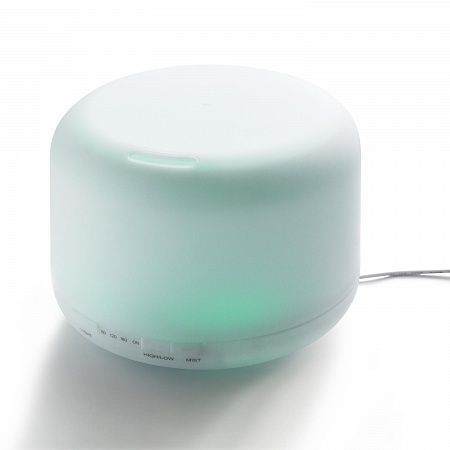 Увлажнитель-ароматизатор воздуха с подсветкой, Aero, 500 ml, белый