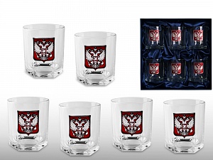 Набор стаканов для виски Российский стиль