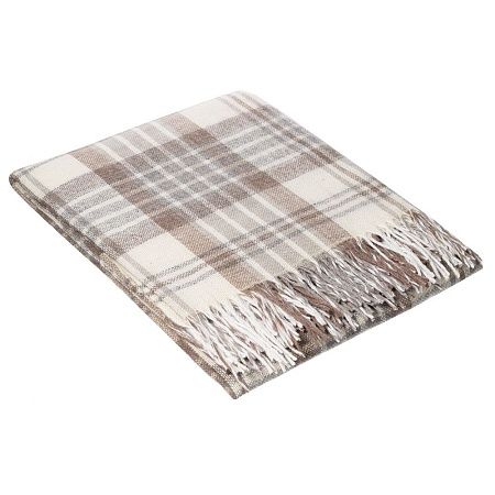 Плед «Берген», бежевый