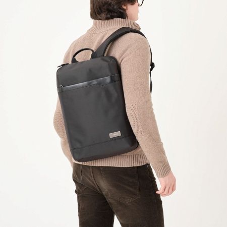 Бизнес рюкзак Brams, черный/серый