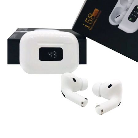 Наушники беспроводные Bluetooth Mobby i58, белые